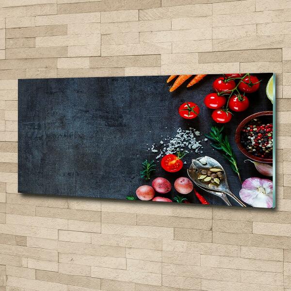 Schilderij glas Ingrediënten