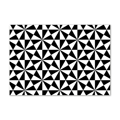 Schilderij glas Geometrische achtergrond