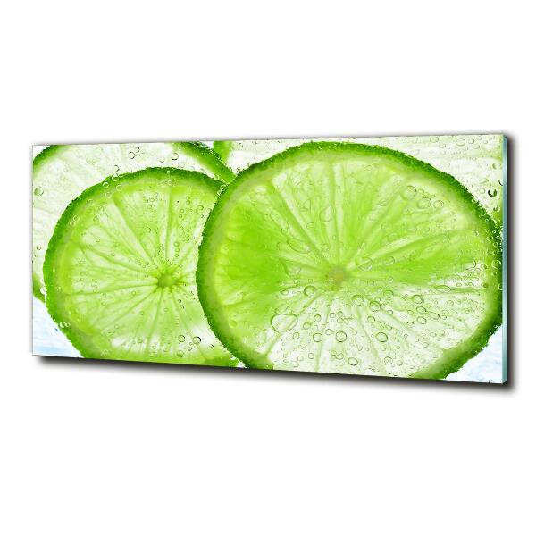 Glazen schilderij Limes onder water