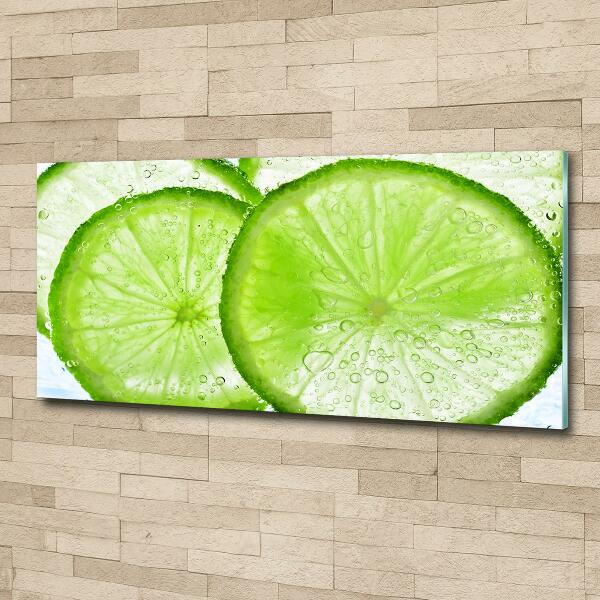 Glazen schilderij Limes onder water