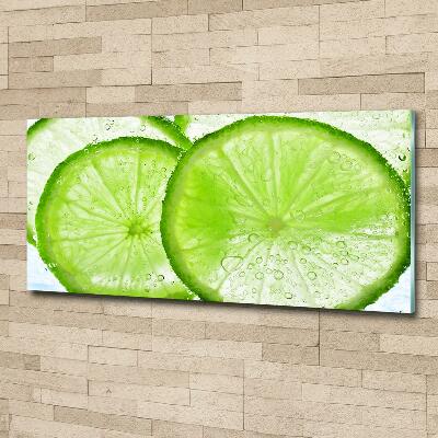 Glazen schilderij Limes onder water