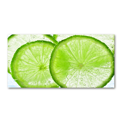 Glazen schilderij Limes onder water