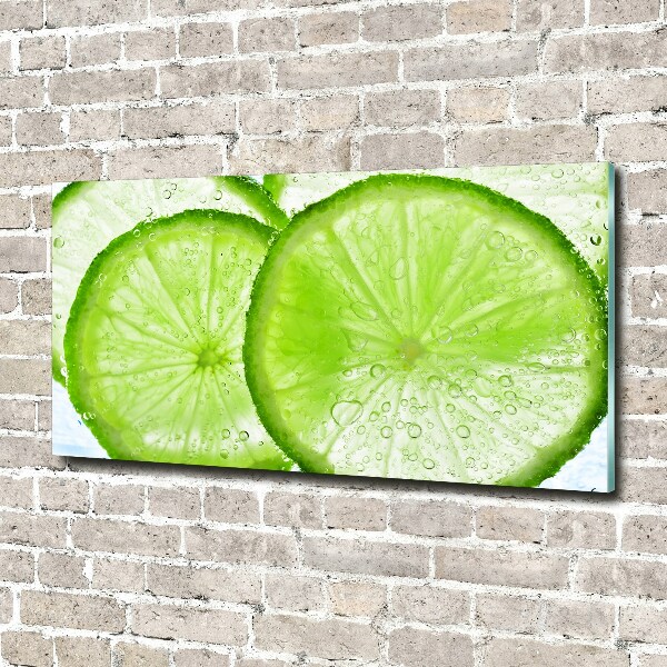 Glazen schilderij Limes onder water