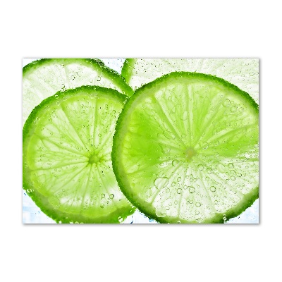 Glazen schilderij Limes onder water
