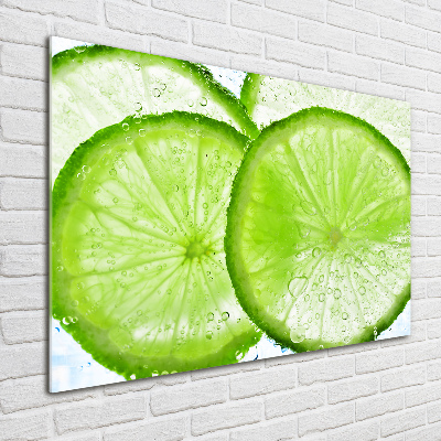 Glazen schilderij Limes onder water