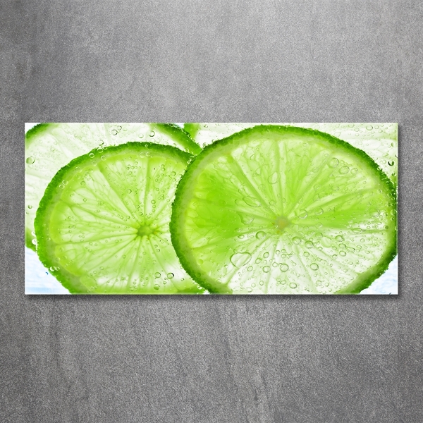 Glazen schilderij Limes onder water