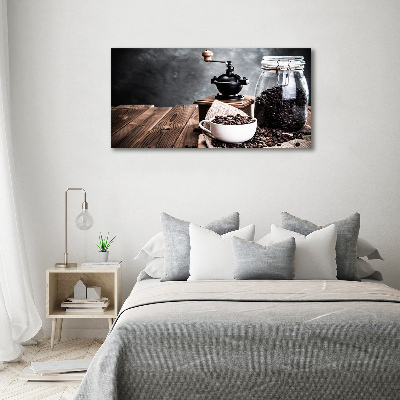 Schilderij op glas Koffiemolen