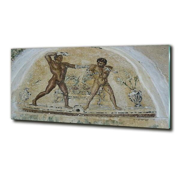 Foto schilderij op glas Mozaïek