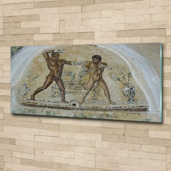 Foto schilderij op glas Mozaïek