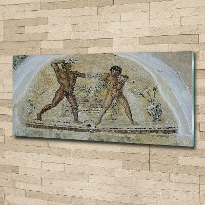 Foto schilderij op glas Mozaïek