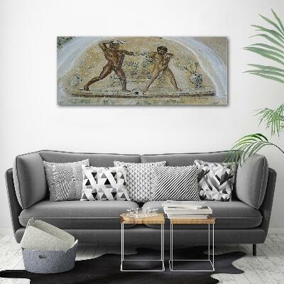 Foto schilderij op glas Mozaïek