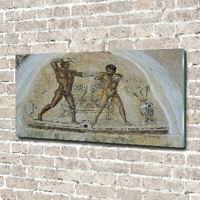 Foto schilderij op glas Mozaïek