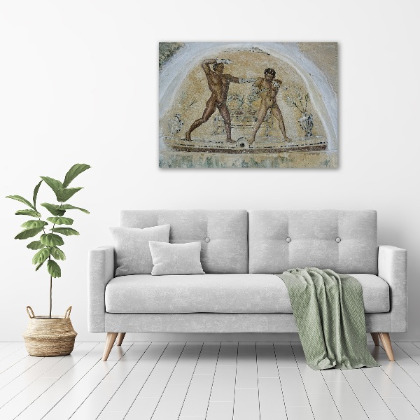 Foto schilderij op glas Mozaïek