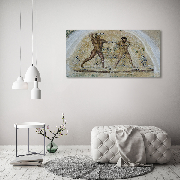 Foto schilderij op glas Mozaïek