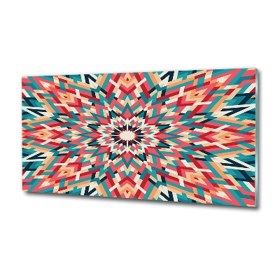 Glazen schilderij Caleidoscoop