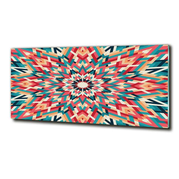 Glazen schilderij Caleidoscoop