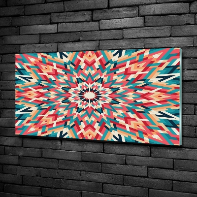 Glazen schilderij Caleidoscoop