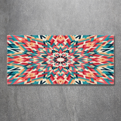 Glazen schilderij Caleidoscoop