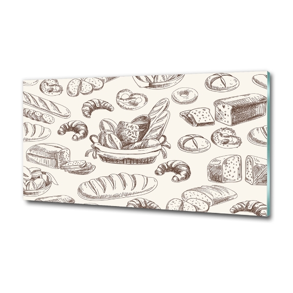 Schilderij op glas Brood