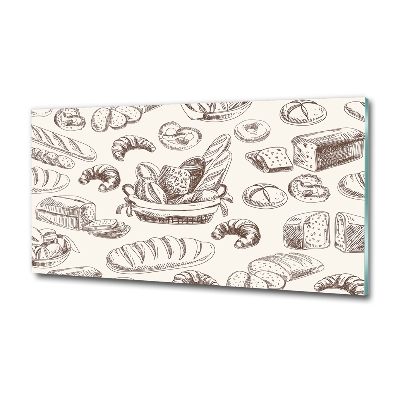 Schilderij op glas Brood