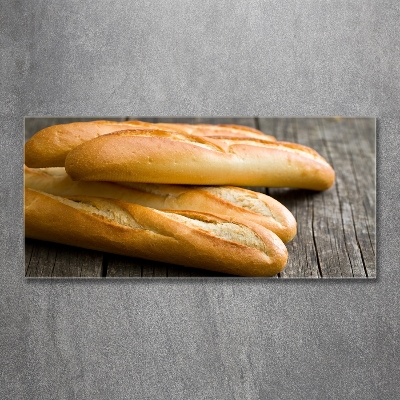 Glazen schilderij Baguettes