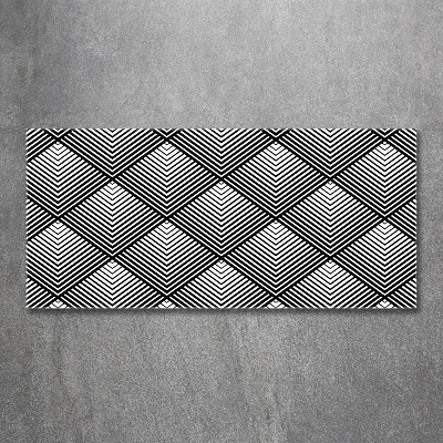 Schilderij glas Geometrische achtergrond