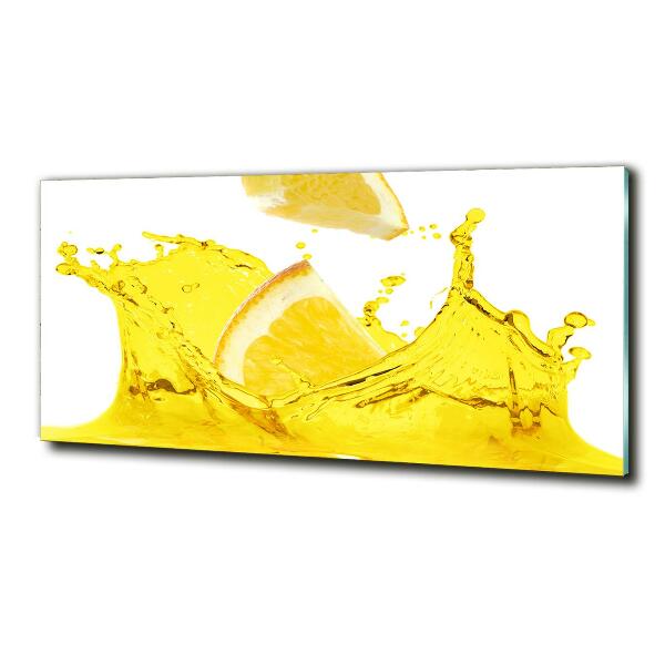 Schilderij glas Citroenschijfjes