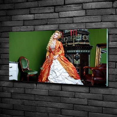 Schilderij glas Aristocraat