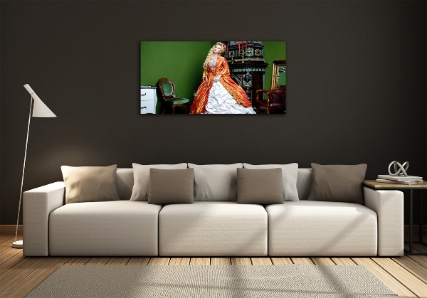 Schilderij glas Aristocraat