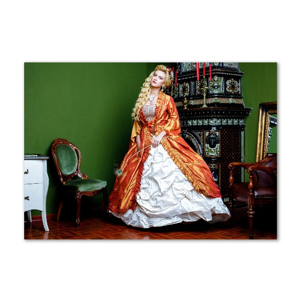 Schilderij glas Aristocraat