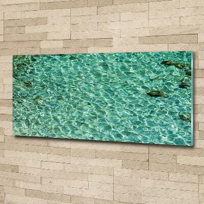 Glazen schilderij Helder water