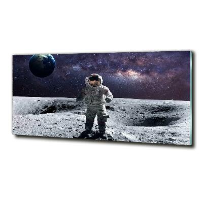 Foto schilderij op glas Astronaut