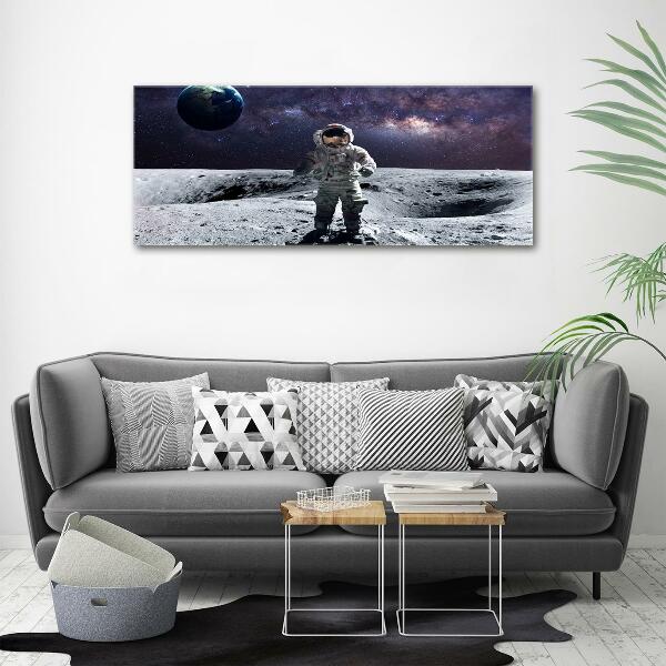Foto schilderij op glas Astronaut