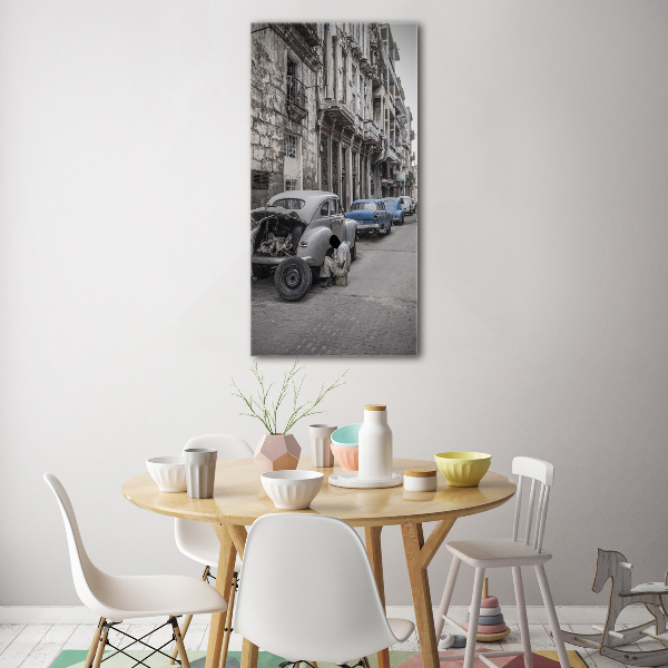 Verticale foto op glas Havana