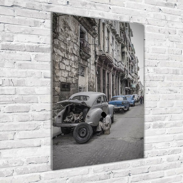 Verticale foto op glas Havana