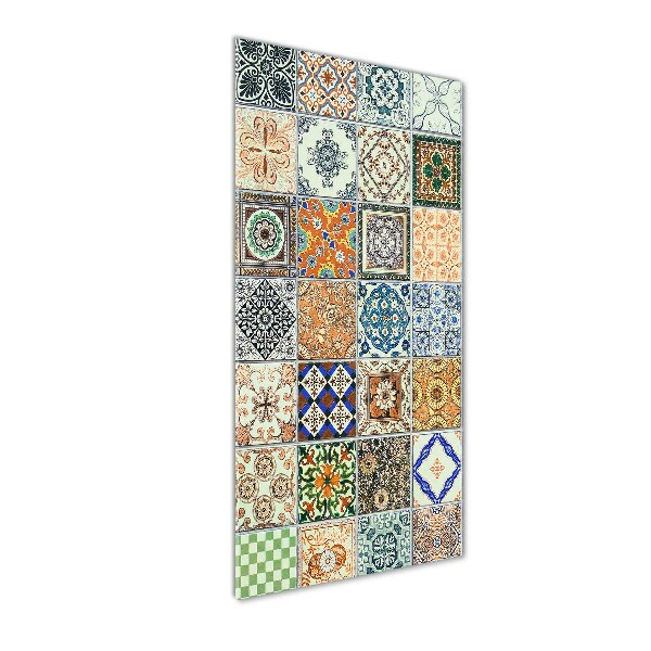 Verticale foto op glas Keramische tegels