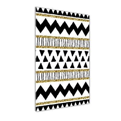 Verticale foto op glas Etnische achtergrond