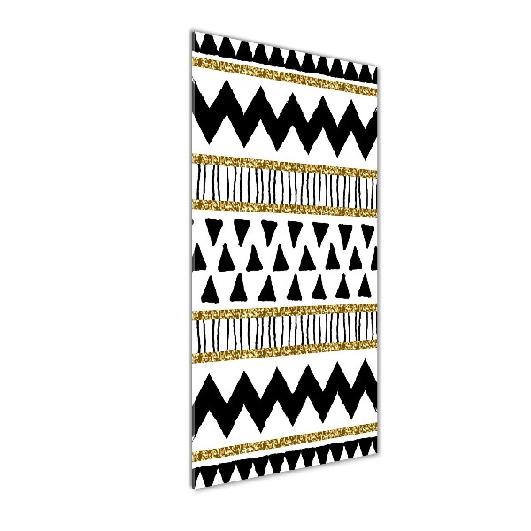 Verticale foto op glas Etnische achtergrond