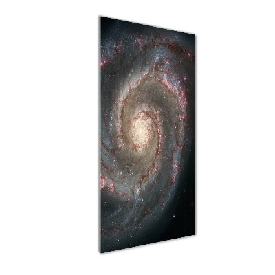 Verticale glasfoto Nevel