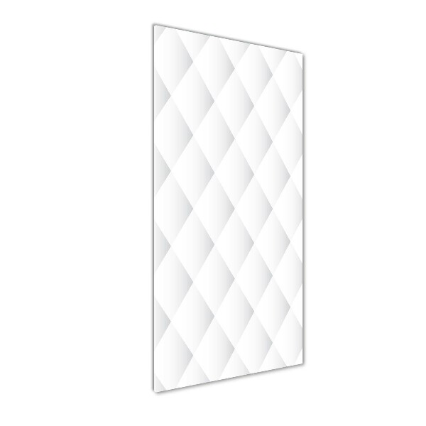 Verticale glasfoto Achtergrond met vierkanten