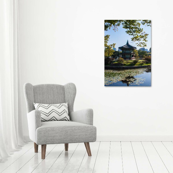 Verticale glasfoto Zuid-Korea