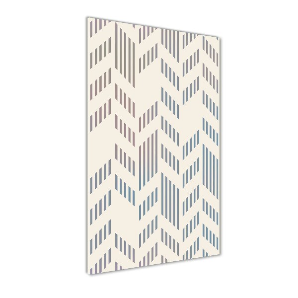 Verticale glasfoto Geometrische achtergrond