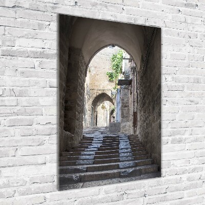 Verticale foto op glas Jeruzalem Israël