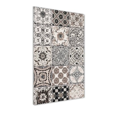 Verticale foto op glas Keramische tegels