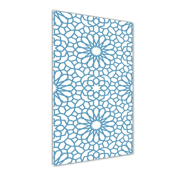 Verticale foto op glas Oosters patroon