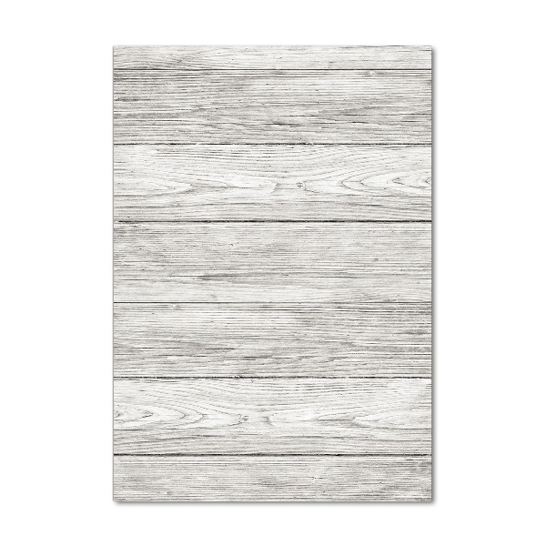 Verticale glasfoto Houten achtergrond