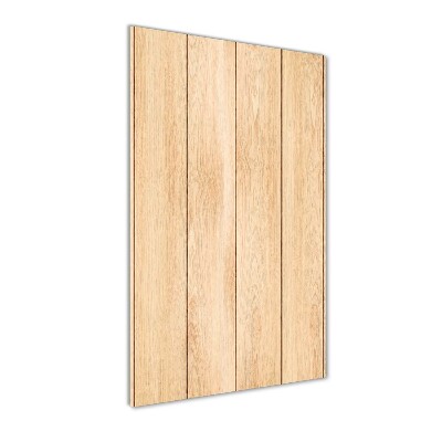 Verticale foto op glas Houten achtergrond