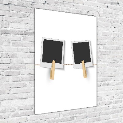 Verticale glasfoto Fotolijsten