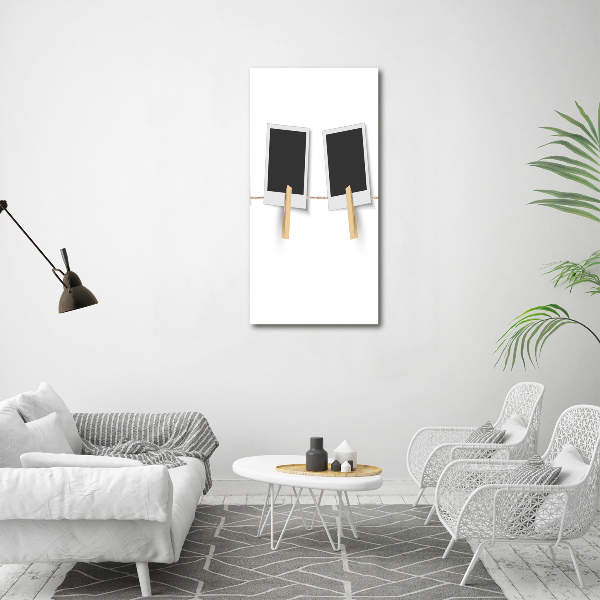 Verticale glasfoto Fotolijsten