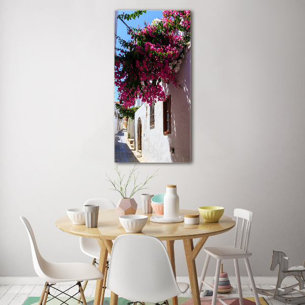 Verticale foto op glas Rhodos, Griekenland